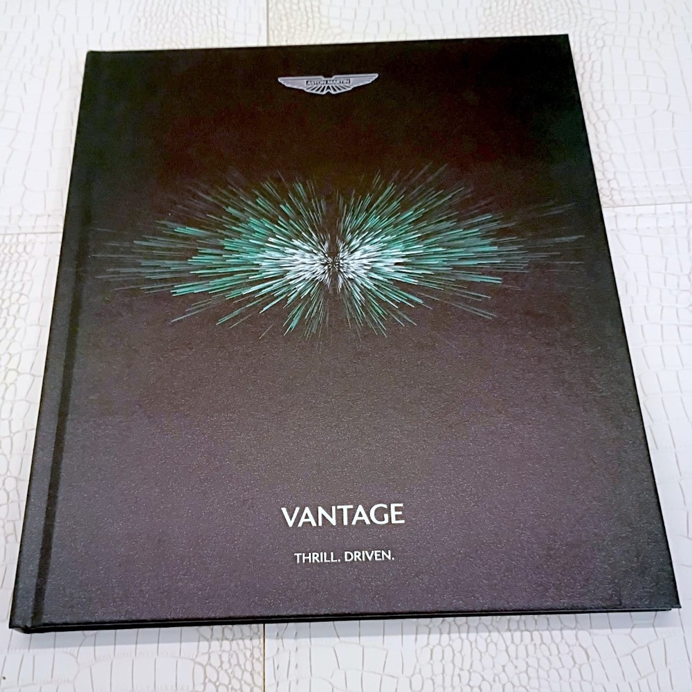 Brand New  Aston Martin Vantage 2024 Hardback Sales Brochure